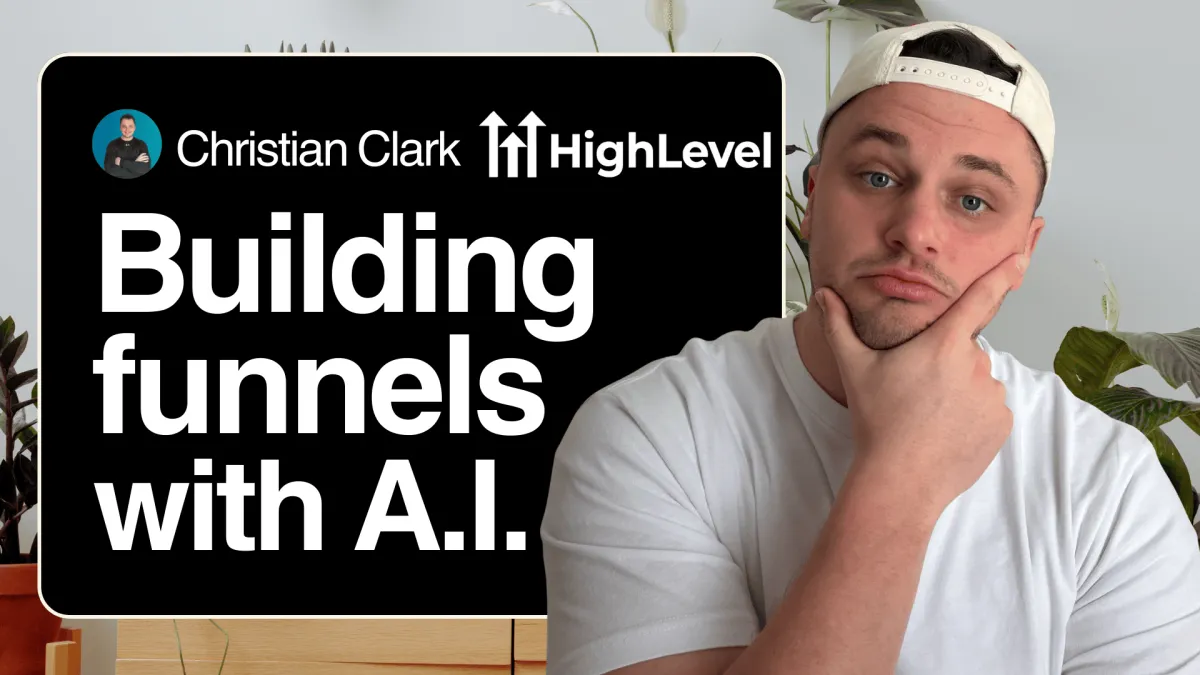 Building GHL Funnels with A.I.