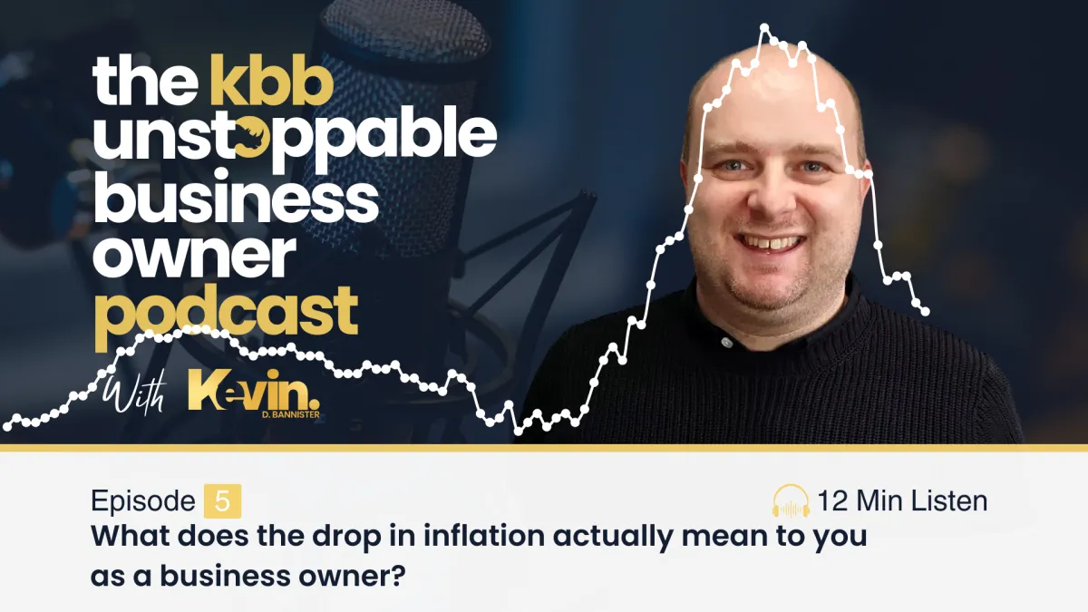 5. What does the drop in inflation actually mean to you as a business owner Podcast Cover Art