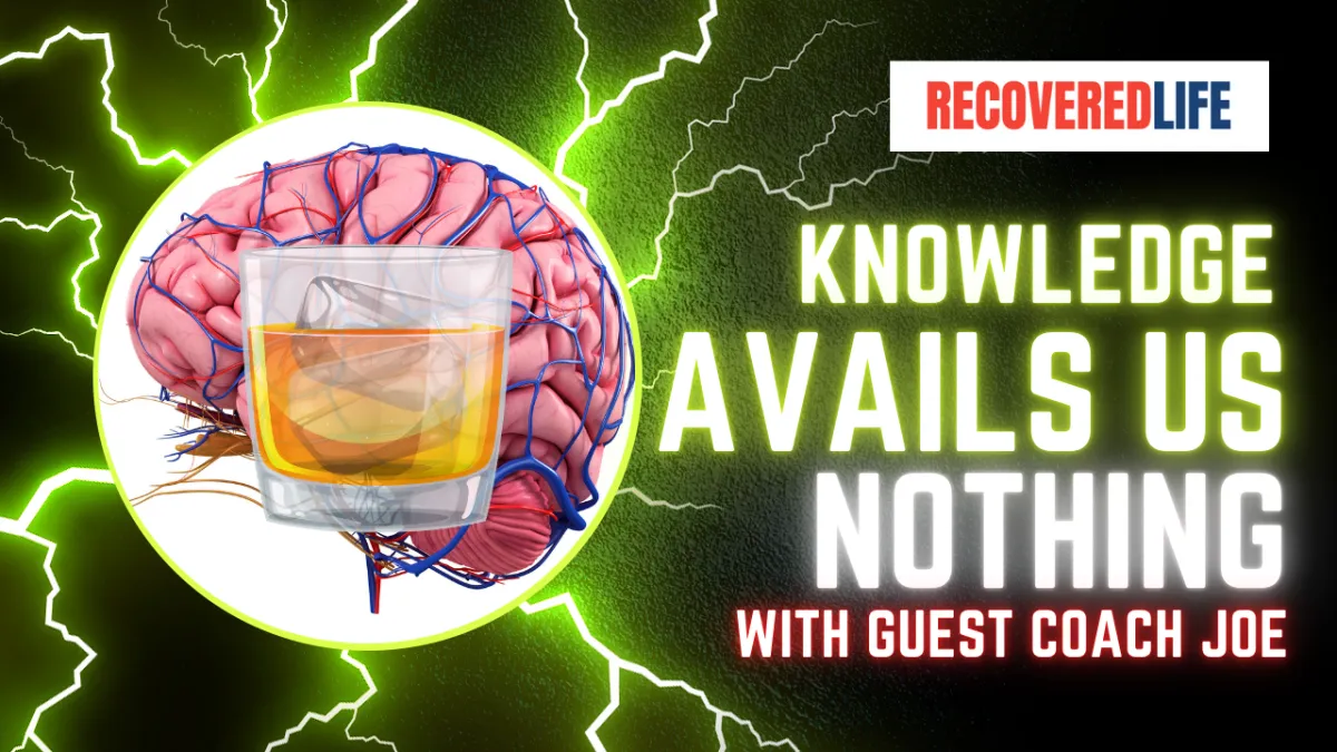 Coach Joe on the Recovered Life Show