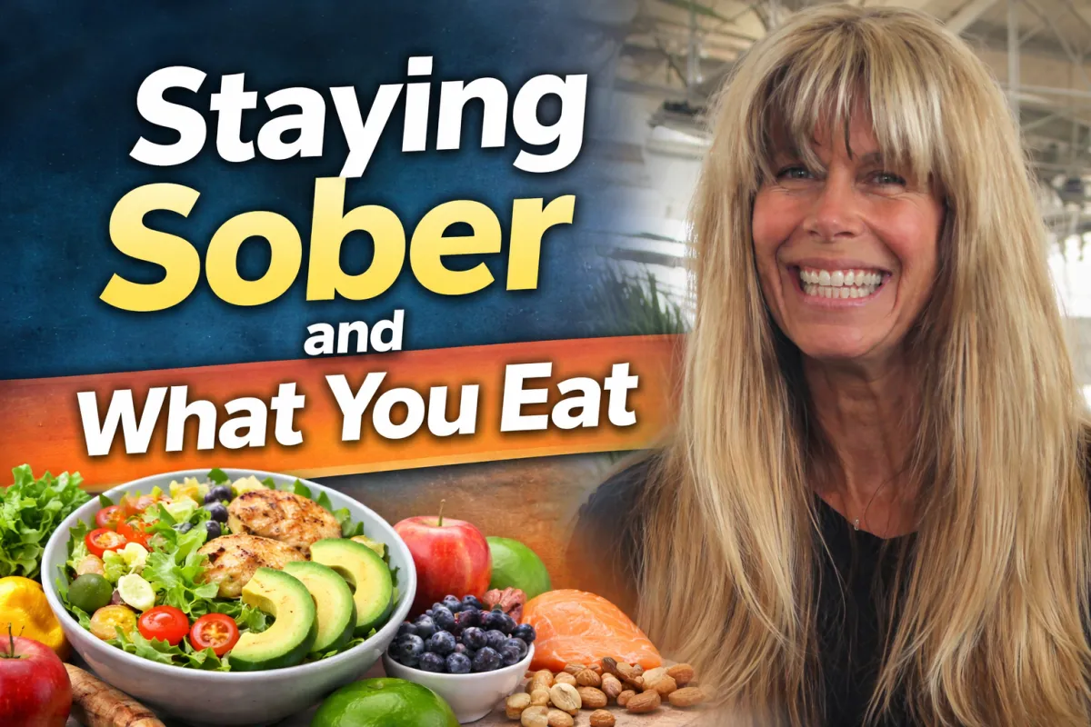 Staying Sober and What You Eat with Guest Christie Dames