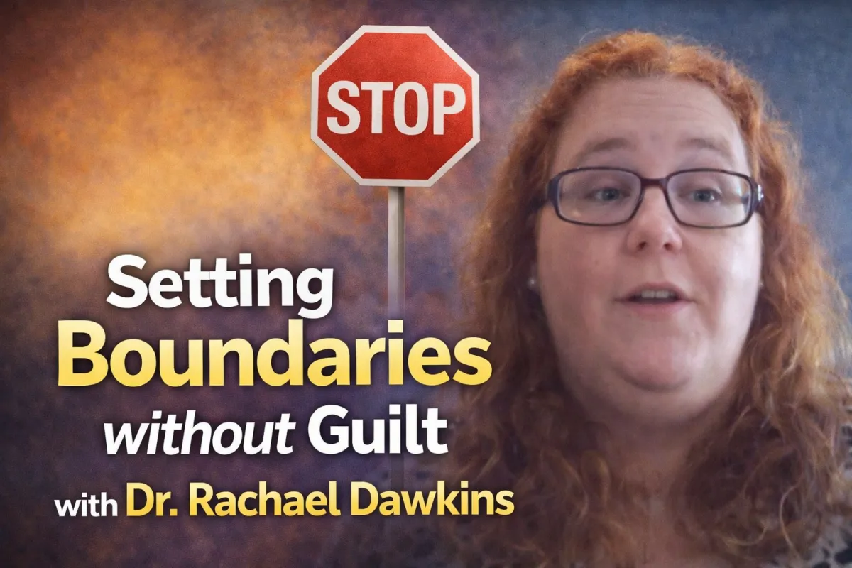 Setting Boundaries without Guilt with Dr. Rachael Dawkins
