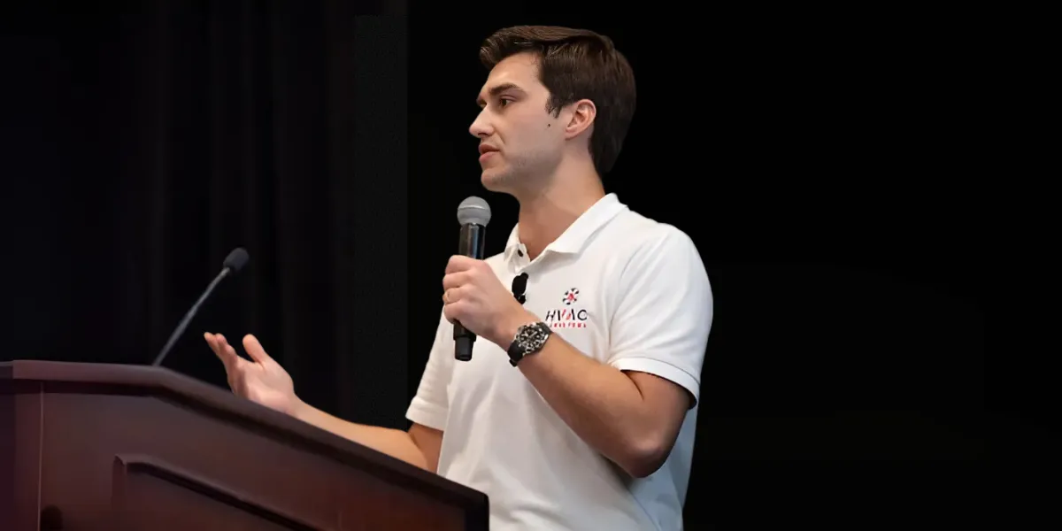 Alex Van Leeuwen guiding HVAC business strategies for growth and marketing success