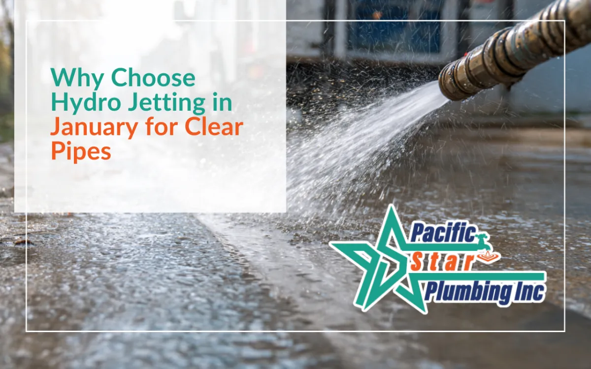 Why use hydro jetting in January for clear residential drain lines