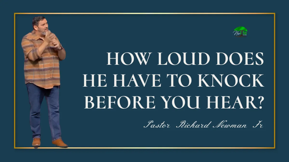 How Loud Does He Have To Knock Before You Hear