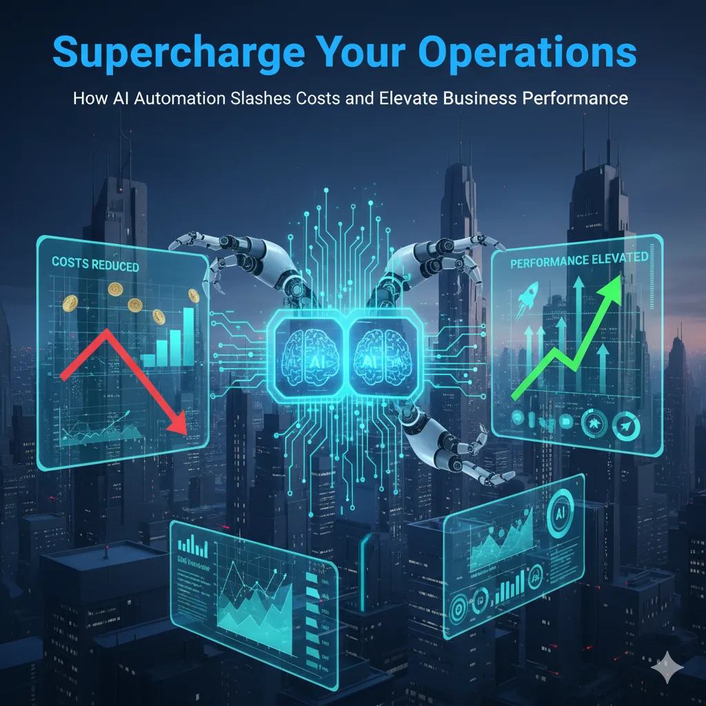 How AI is streamlining multiple internal business operations and cuts down costs for the business.