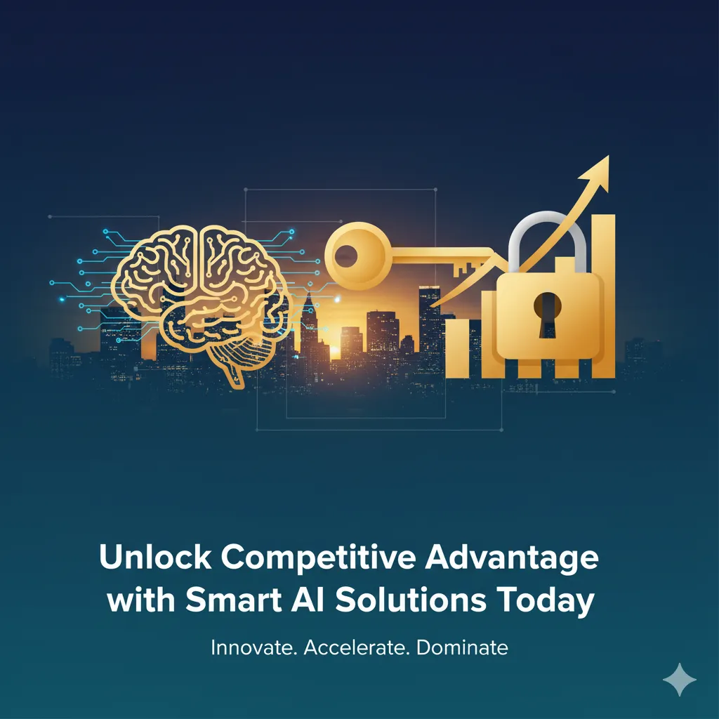 Image of a Unlock Competitive Advantage with Smart AI Solutions Today