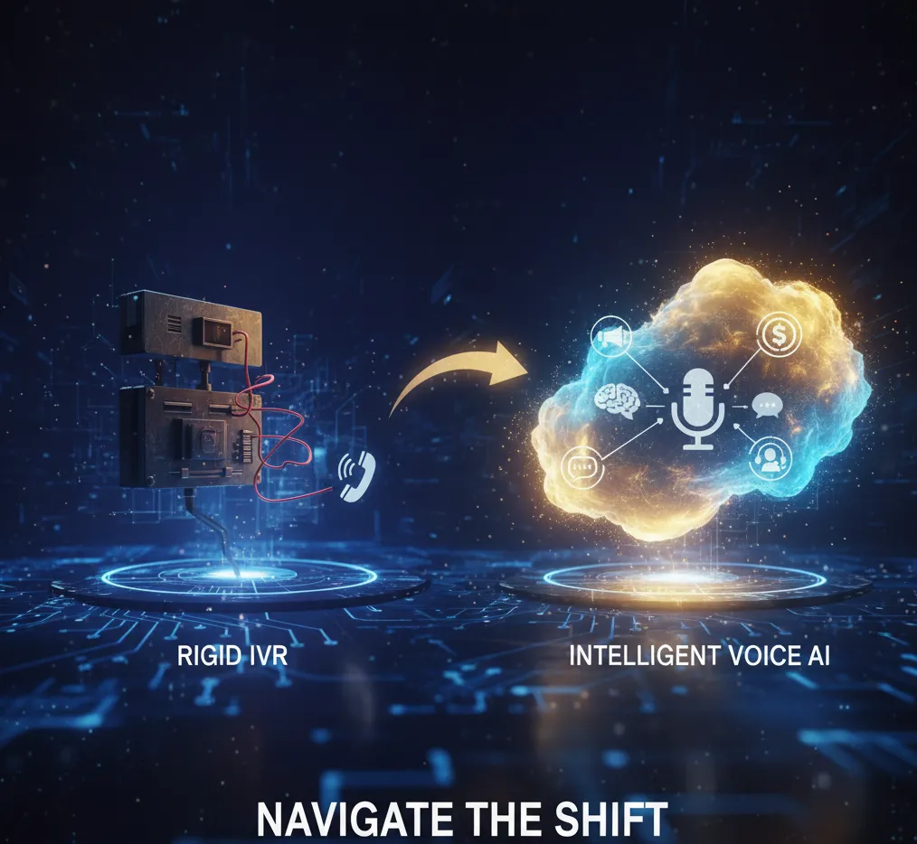 Giving business the leverage it needs by making the shift from rigid IVR to intelligent AI