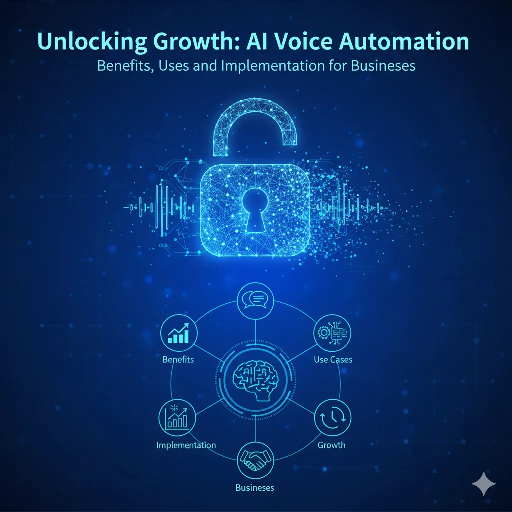 Secrets to unlocking growth using voice ai automation covering benefits, use cases and implementation