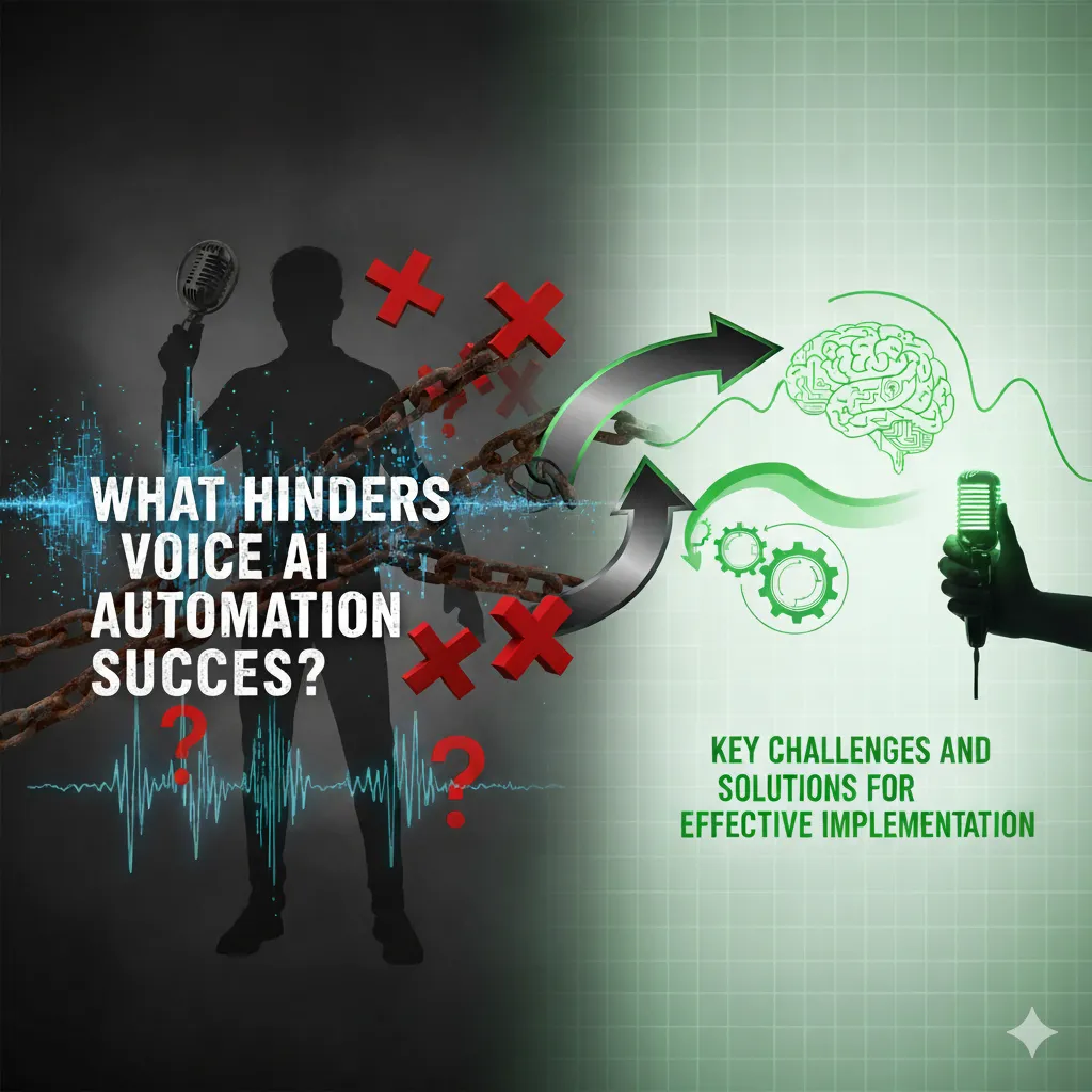 Understanding what hinders voice ai automation including key challenges and effective solutions