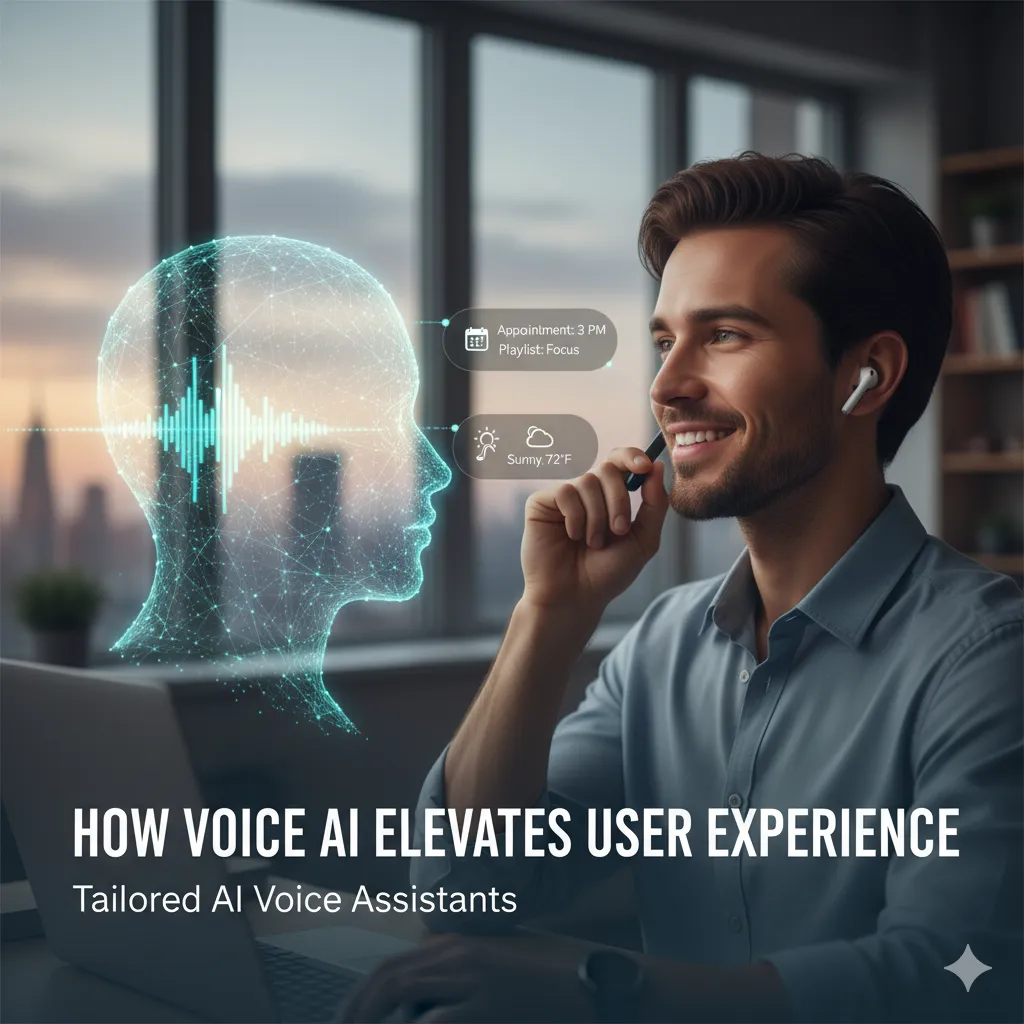 Voice AI that can elevate user experience with unique tailored AI voice assistants
