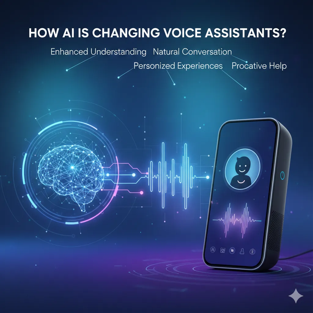 How Voice Assistants are changing with the integration of AI