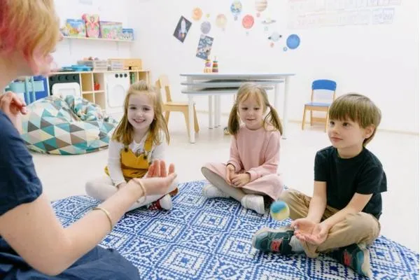 children playing in a childcare setting - Building emotional intelligence in Childcare