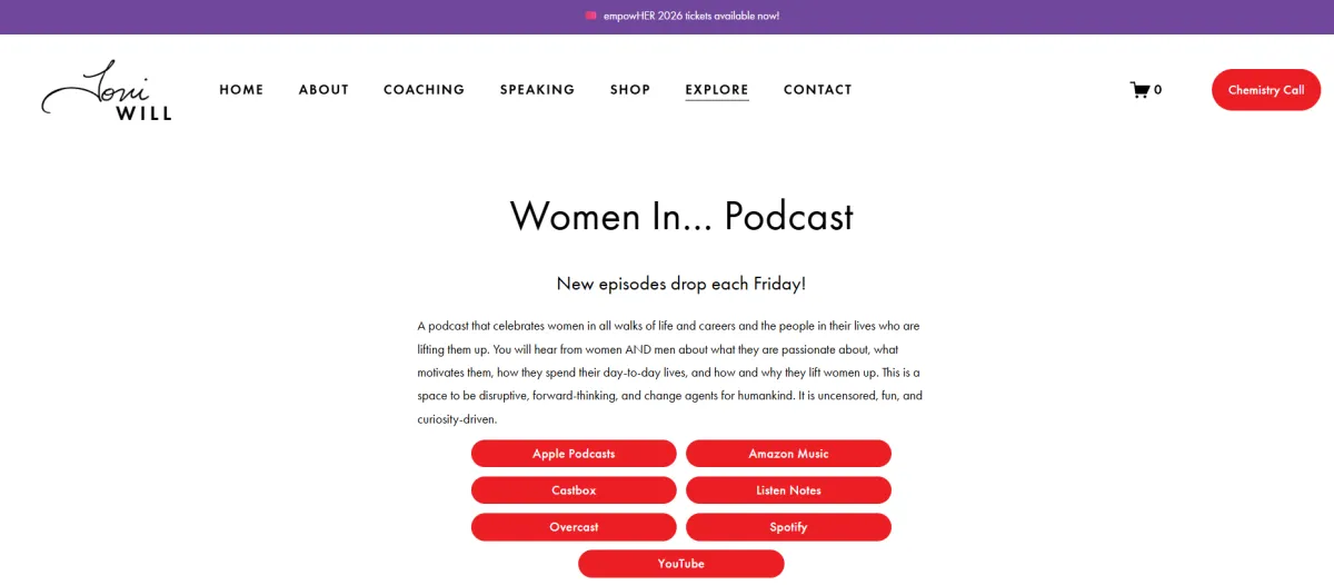 Women In… Podcast