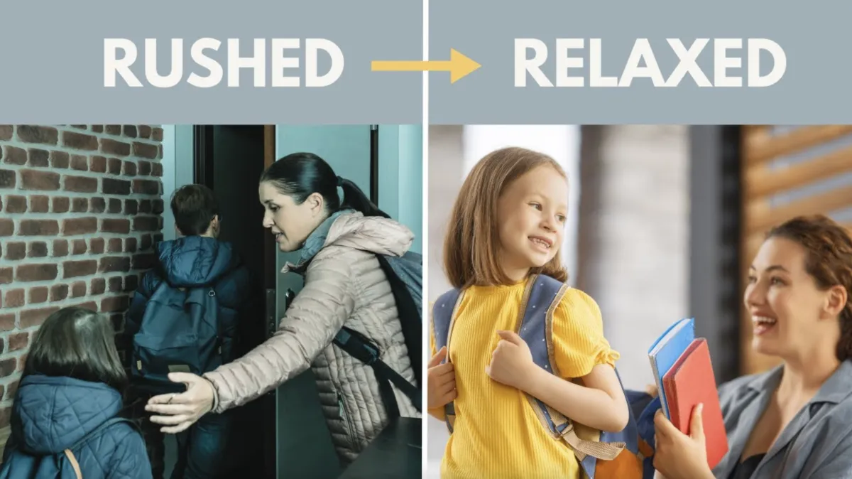 Master Your Family's Morning Routine To Get To School On Time