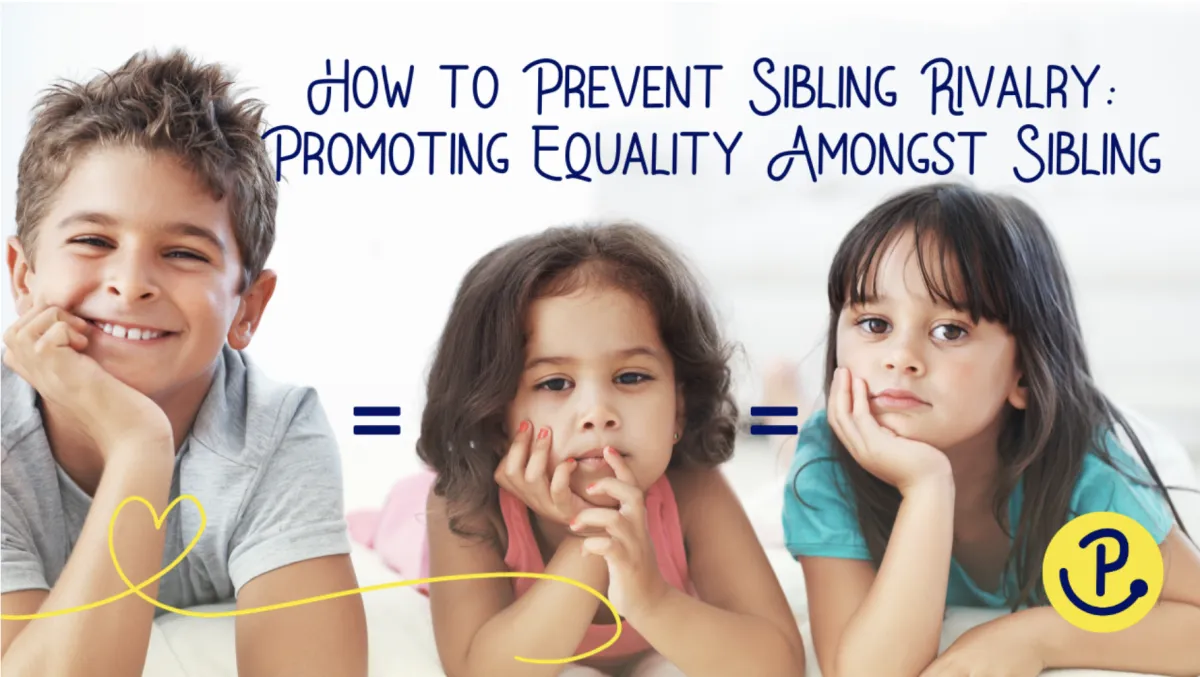 How To Prevent Sibling Rivalry