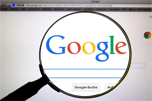 Google with Magnifying Glass