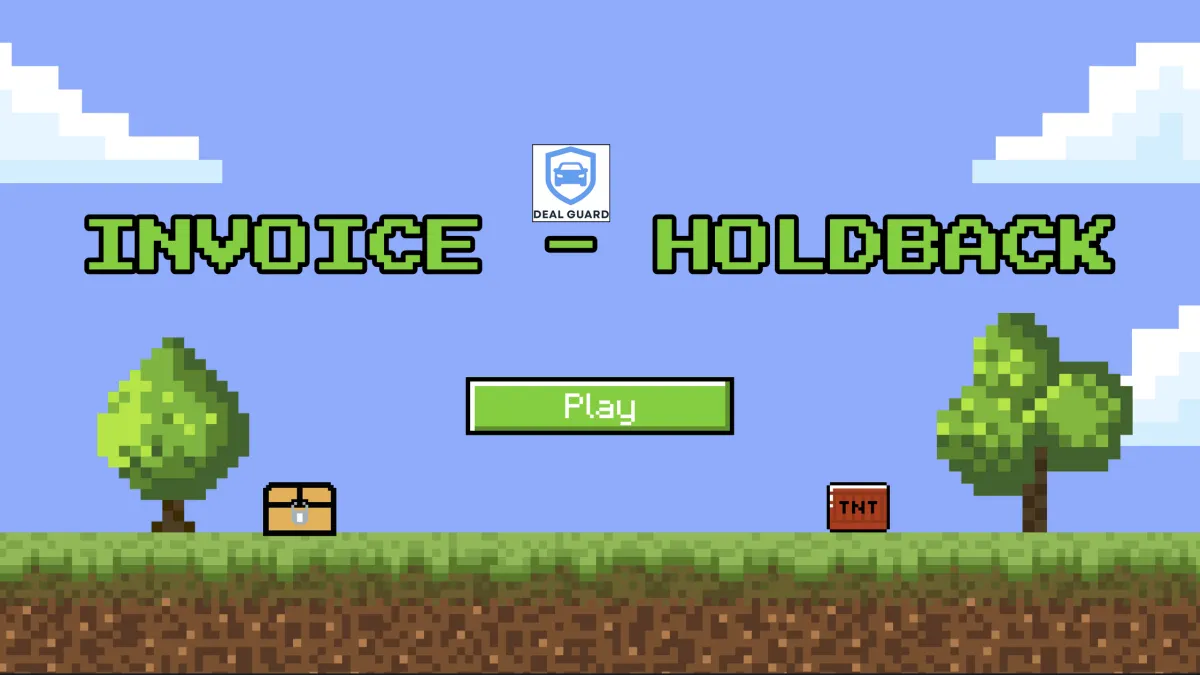 What is invoice minus holdbacks? Deal Guard