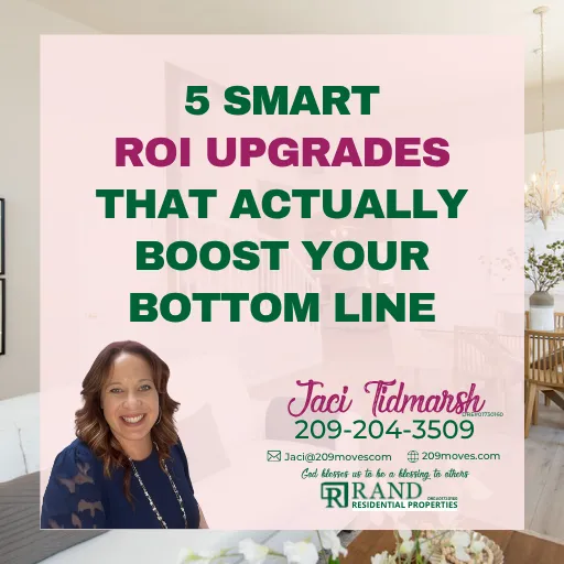Realtor Jaci Tidmarsh helping Central Valley homebuyers and sellers in Modesto, Stanislaus County. Friendly, local real estate expert offering tips and guidance on buying, selling, and moving in the 209 area