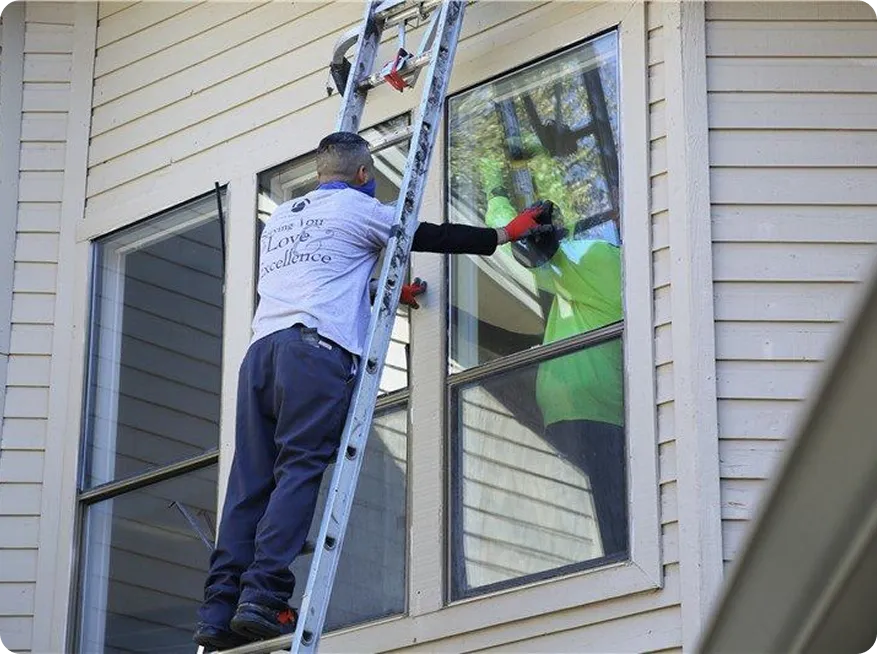 Window replacement on historic Wilmington Delaware property preserving architectural character