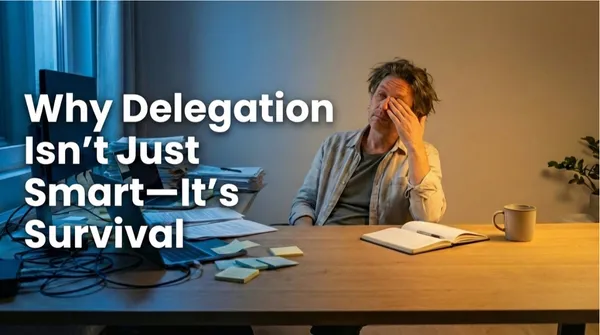 Why Delegation Isn’t Just Smart—It’s Survival
