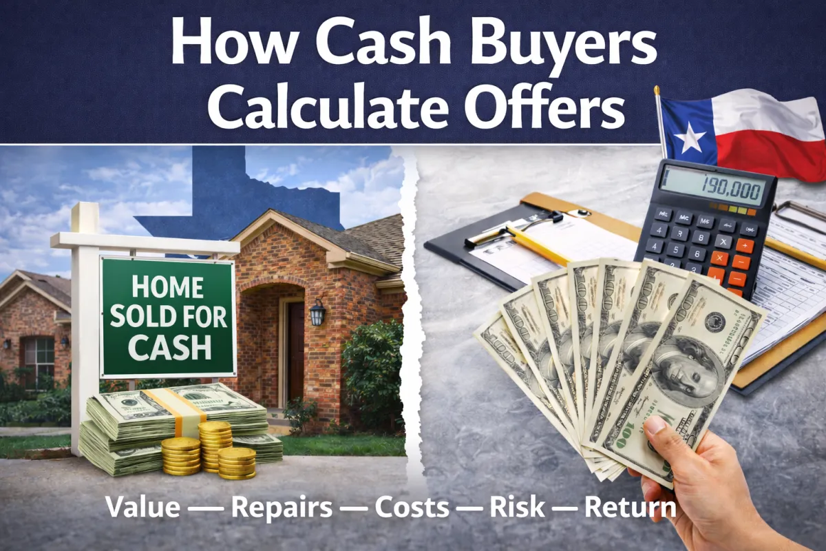 How Cash Buyers Calculate Offers