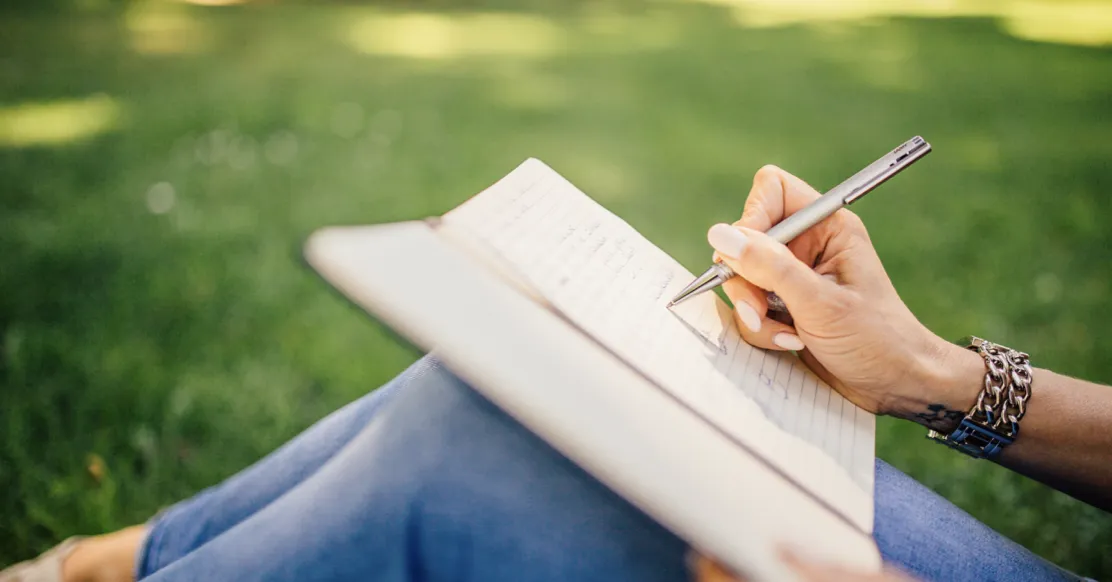 Journaling in book