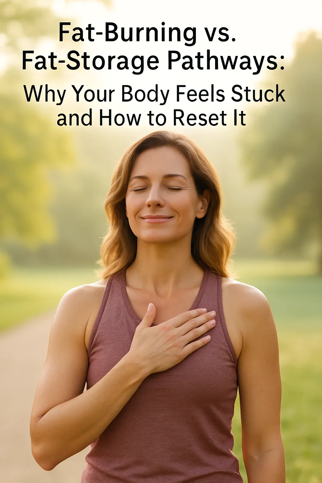 Why Your Body Won’t Burn Fat (Even If You’re Doing Everything Right): The Truth About Fat-Burning and Fat-Storage Pathways for Stressed-Out Women