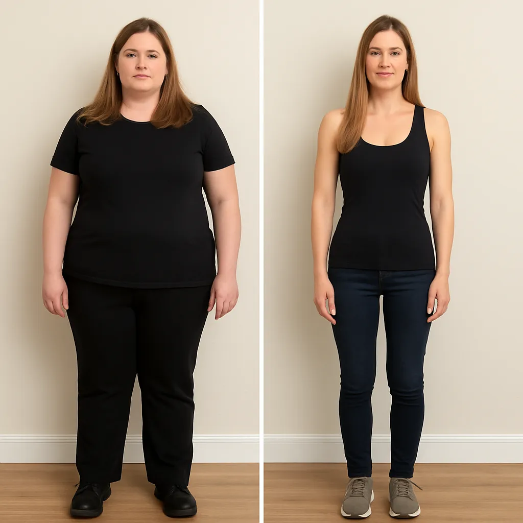 From Size 20 to 12: How Long It Really Takes and What It Actually Requires