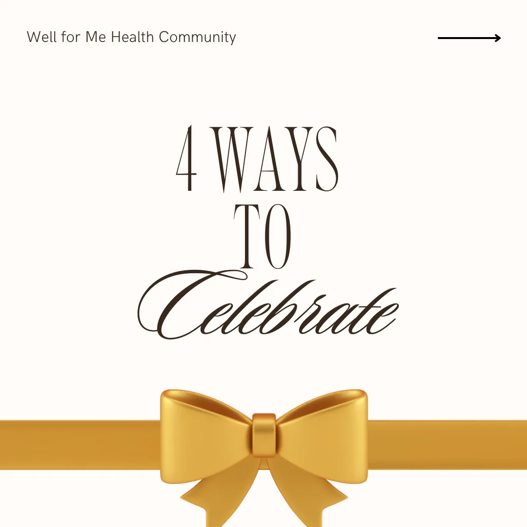 Ways to Celebrate