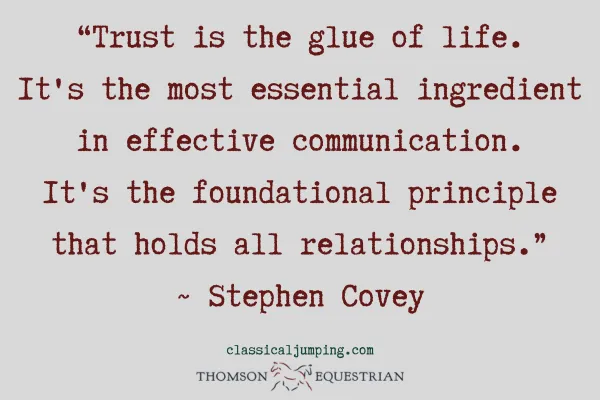 Trust based training