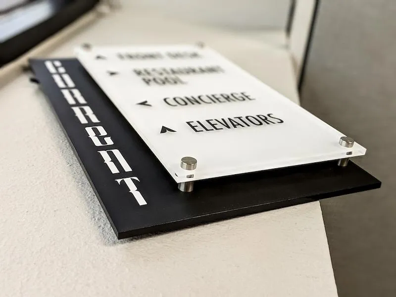 Elevator Signage