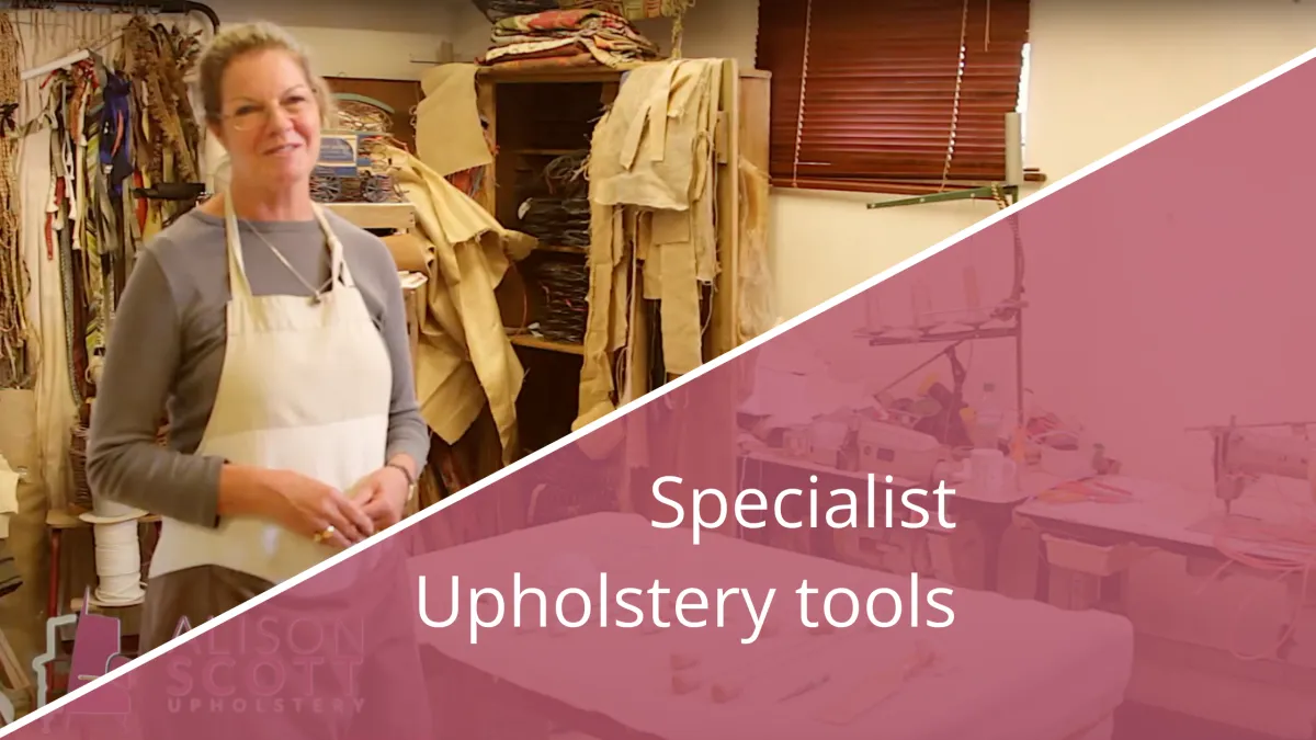Specialist upholstery tools