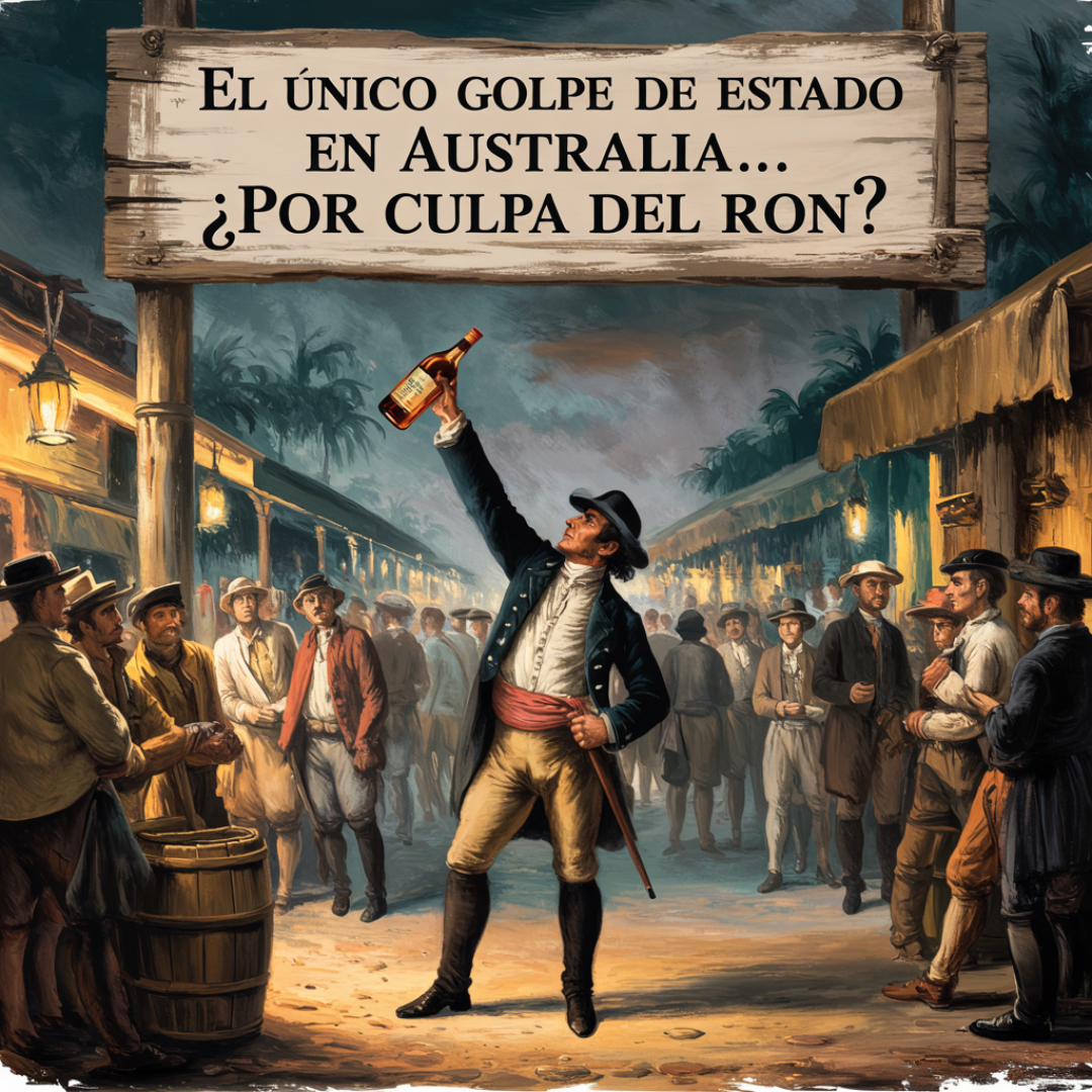 🇦🇺 El único golpe de Estado en Australia… ¿por culpa del ron?