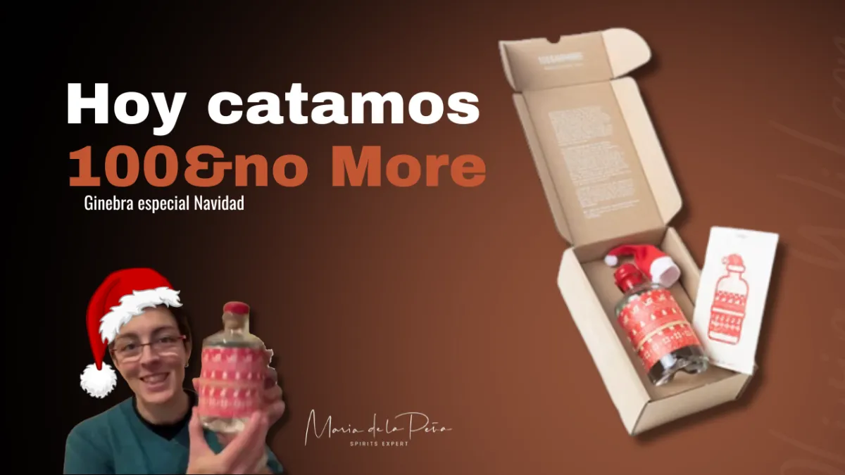XMAS Gin de 100&NOMORE: una ginebra que solo existe en Navidad