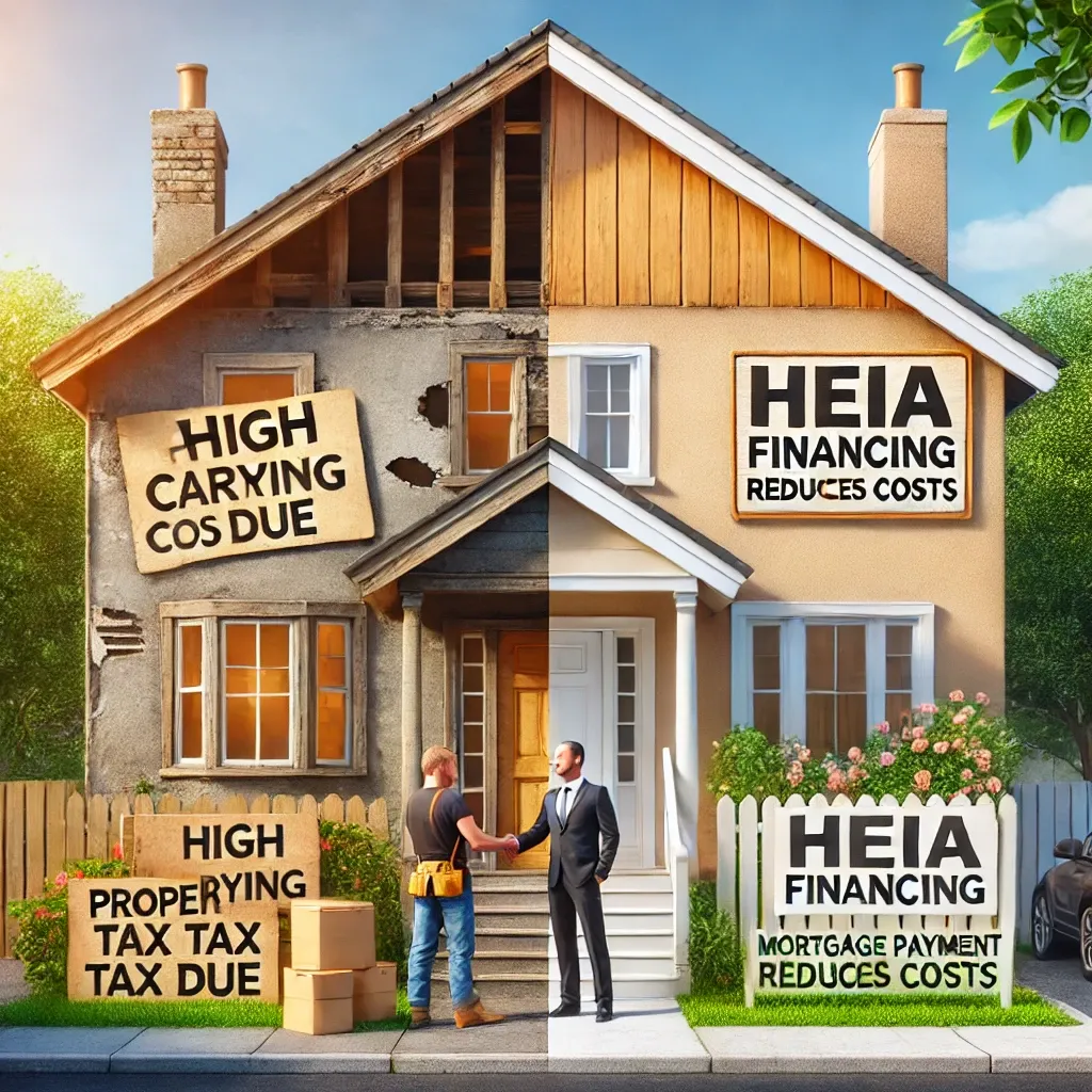 Carrying costs for fix and flip investors vs HEIA Liaisons