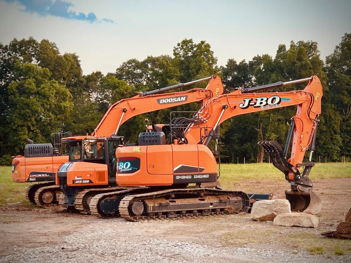 Resting excavators