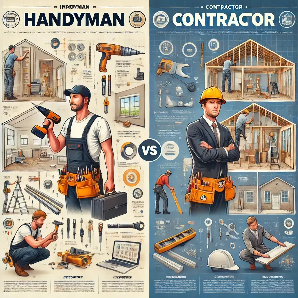 Handyman vs. Contractor: Who Do You Need?