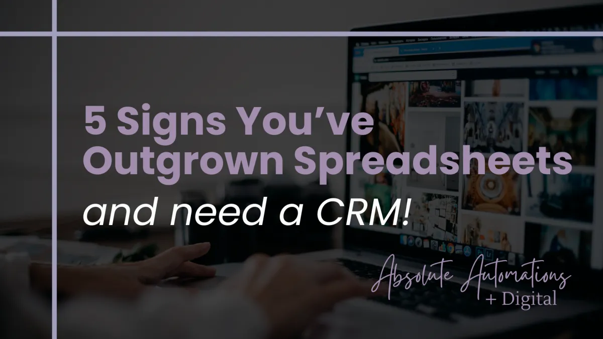 5 Signs You’ve Outgrown Spreadsheets and Need a CRM (Like Ontraport)