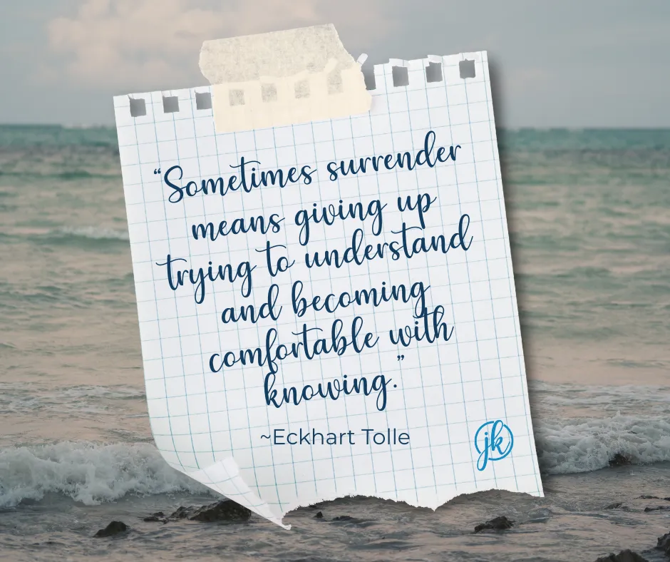 Eckhart Tolle Letter to you in the sand