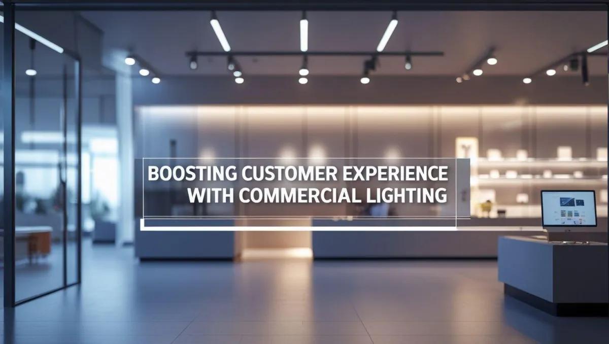 Commercial Lighting Boosts Customer Experience | Maes Lighting