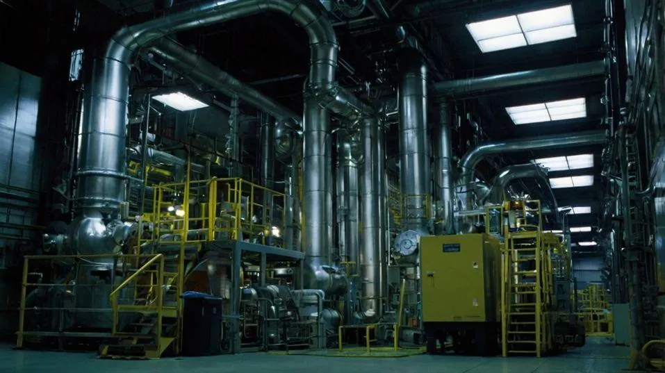 IR3 T5HO fluorescent lighting in a hazardous industrial facility