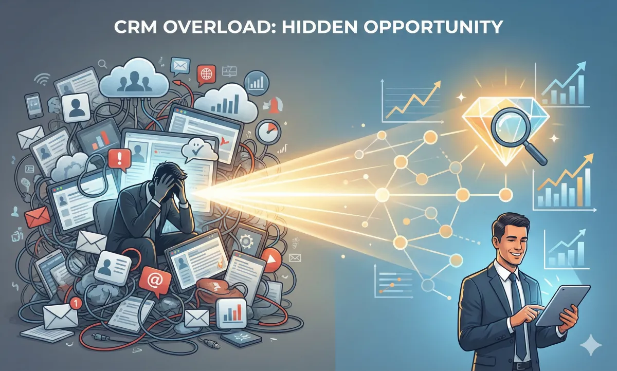 Why CRM Overload Is Actually a Hidden Opportunity for Your Business