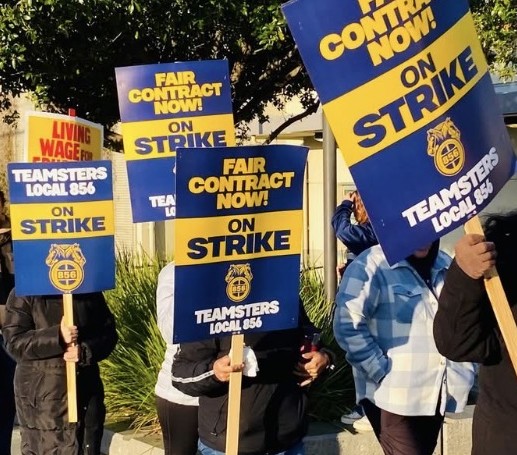 “West County teachers and parents standing together during the December 2025 WCCUSD strike.”