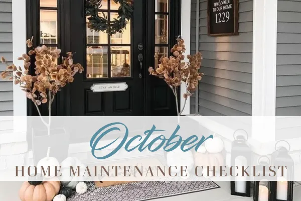 October Home Maintenance