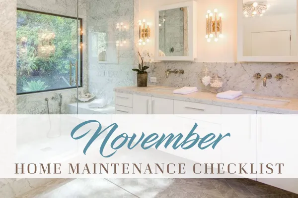 November Home Maintenance