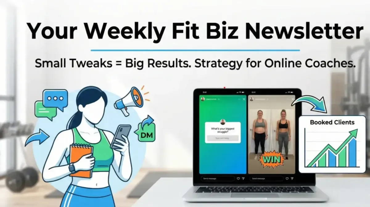 Your Weekly Fit Biz Newsletter