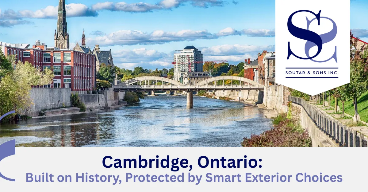 Cambridge, Ontario: Built on History, Protected by Smart Exterior Choices