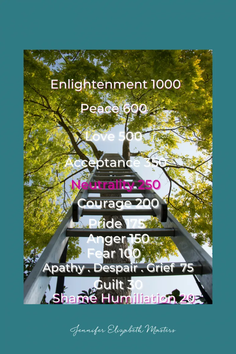 Climbing The Ladder of Consciousness: Healing Emotions