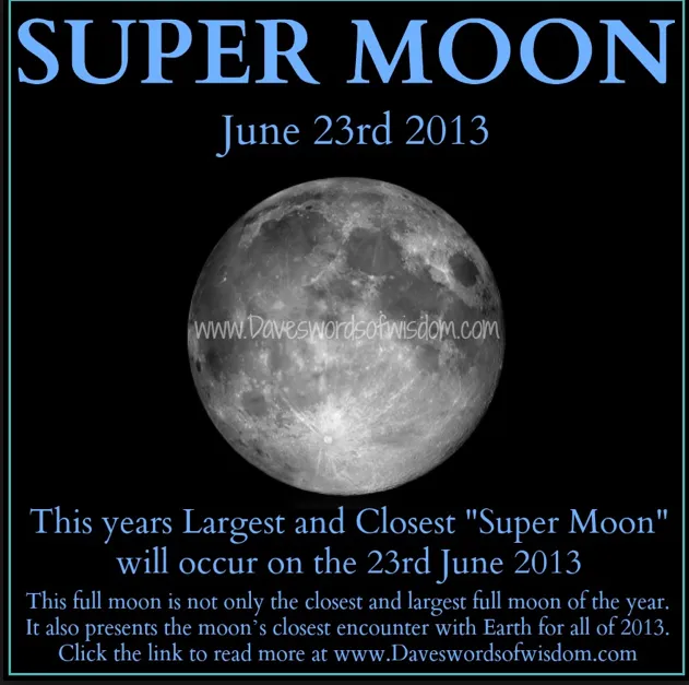 Super Moon Sunday, June 23, 2013 Guest: Astrologer Cheney Hall