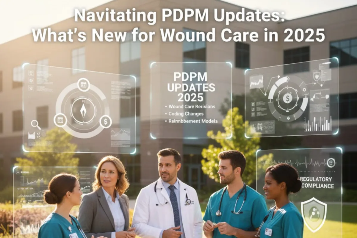Navigating PDPM Updates: What’s New for Wound Care in 2025